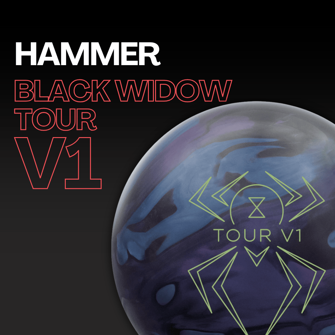 BLACK WIDOW TOUR V1(ブラックウィドーツアーV1) Hammer Black Widow Tour V1 Bowling Ball FREE SHIPPING