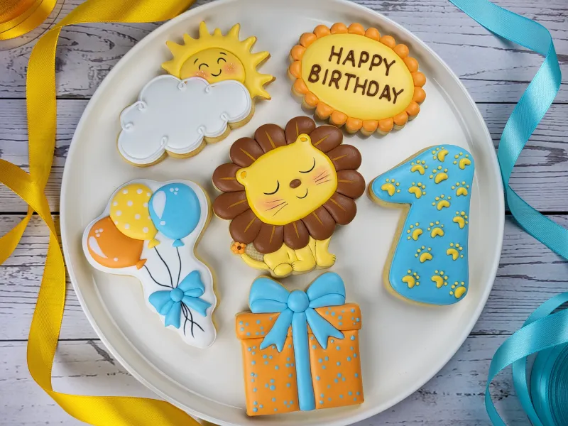 First Birthday Cookie Set — image 1
