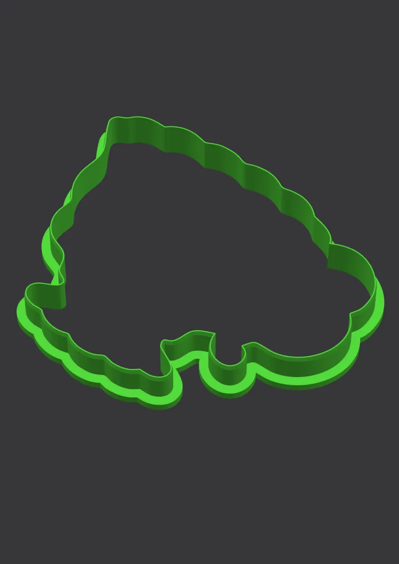 Spooky Brew STL cookie cutter 3D preview