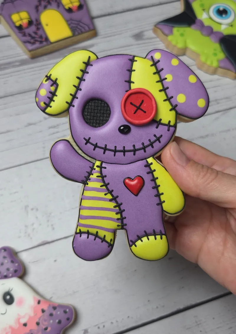 Stitch Pup decorated cookie