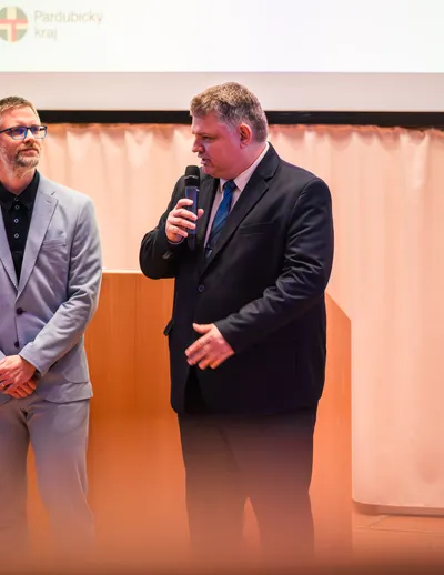 Zahájení Festivalu se ujal rektoru Univerzity Pardubice prof. Ing. Libor Čapek, Ph.D.