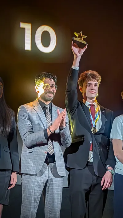 Patrik Stohanzl - zlatá medaile a v TOP10 nejlepších projektů napříč obory