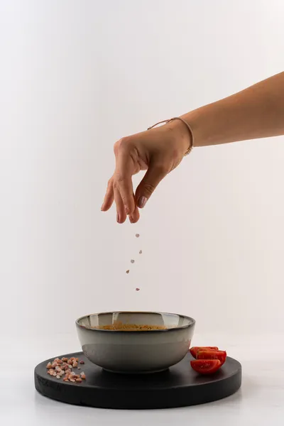 Produktová fotografie pro Keto Diet - rajčatová polévka