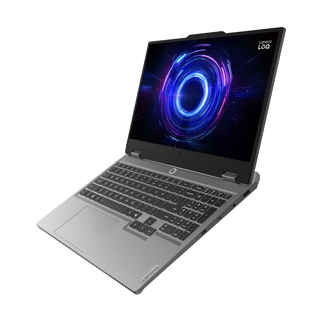 Lenovo LOQ 15IRX10 Laptop, 15.6", Intel Core i5-13450HX, 16GB DDR5-SDRAM, 512GB SSD, NVIDIA GeForce RTX 5050, Grey - Thumbnail 5