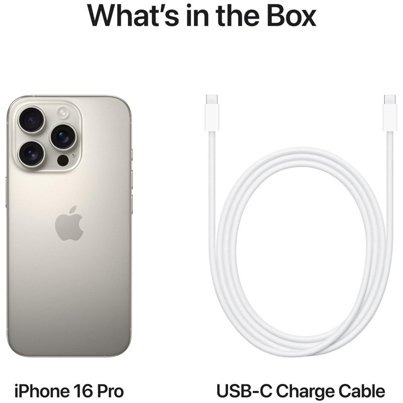 Apple iPhone 16 Pro, 512GB, Natural Titanium - Thumbnail 5