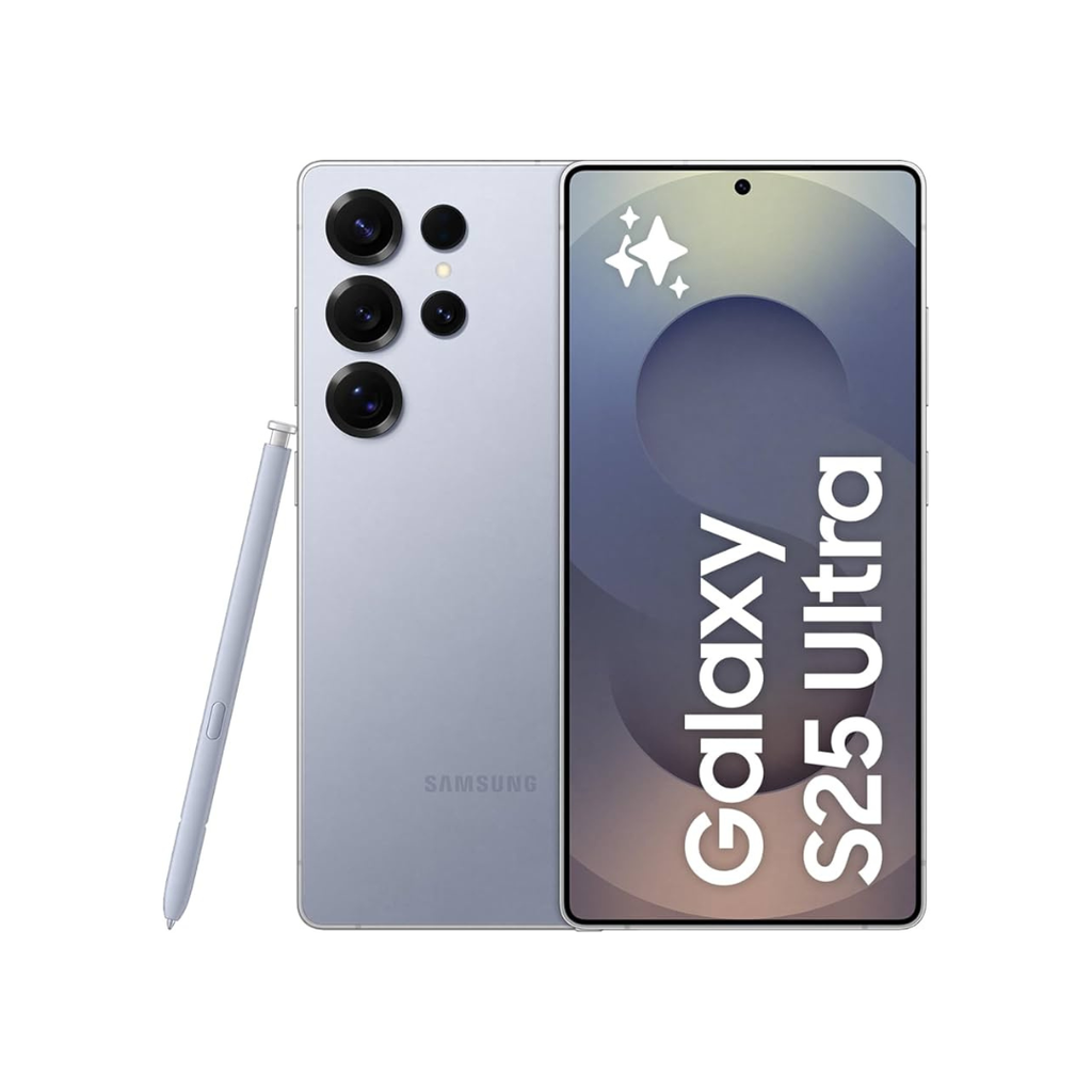 Samsung Galaxy S25 Ultra, 12GB RAM, 512GB Storage, Silver-Blue