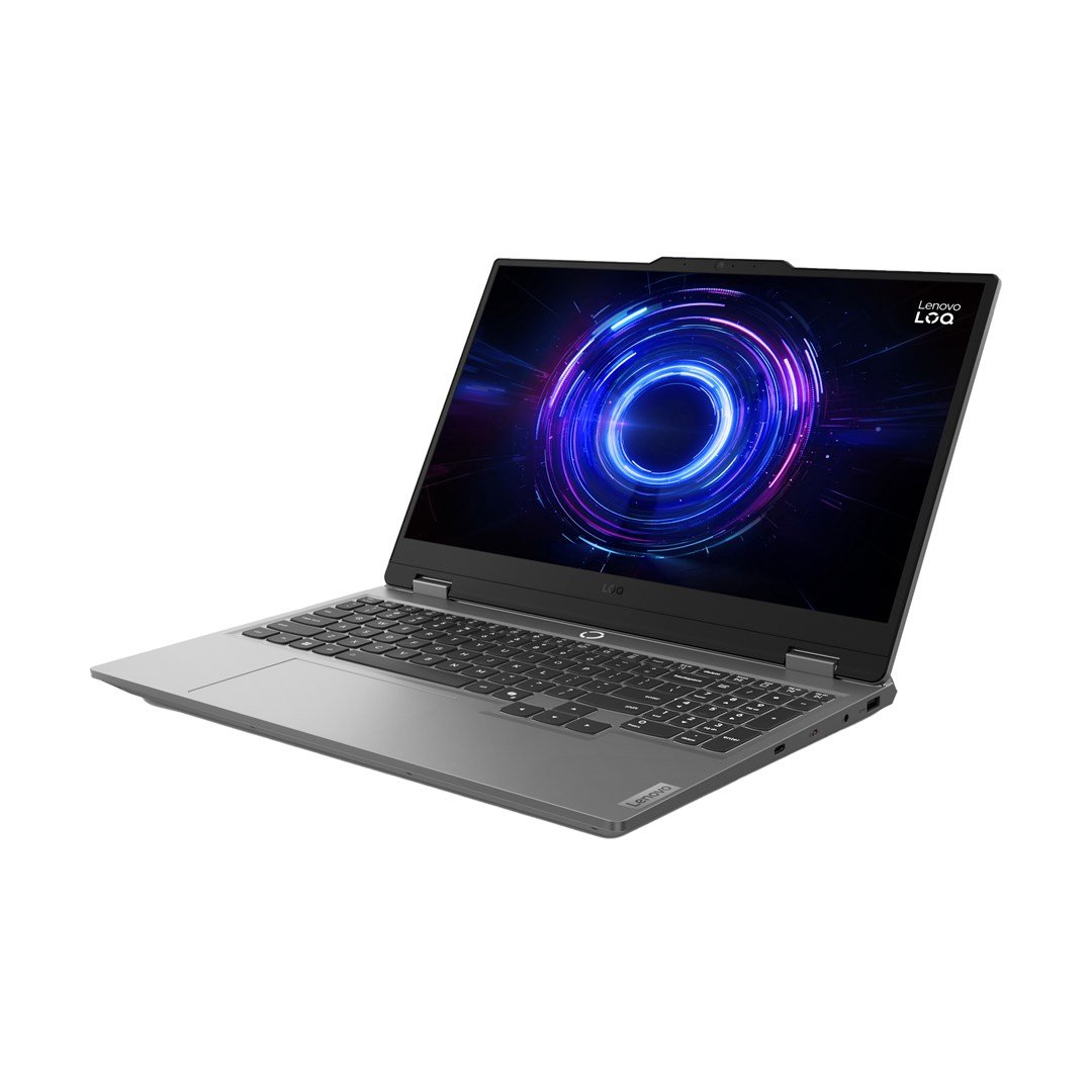 Lenovo LOQ 15IRX10 Laptop, 15.6", Intel Core i5-13450HX, 16GB DDR5-SDRAM, 512GB SSD, NVIDIA GeForce RTX 5050, Grey - Thumbnail 2