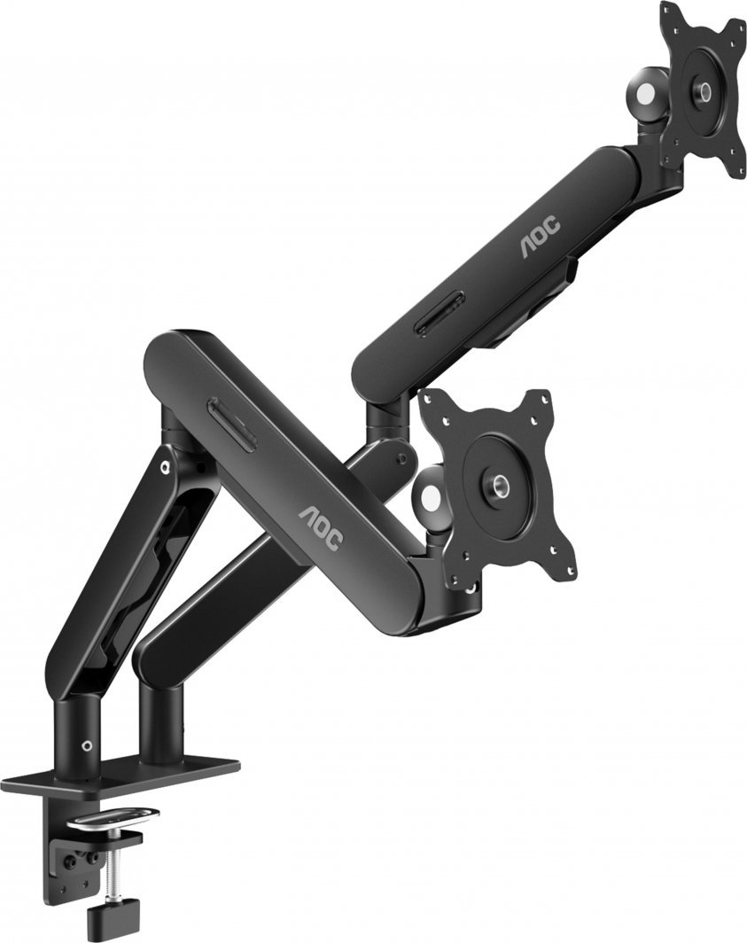 AOC Dual Monitor Desk Mount, For 2 Monitors, 17" - 34"