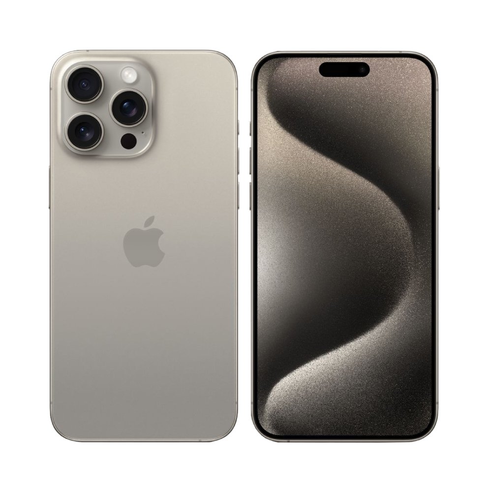 Apple iPhone 15 Pro Max, Natural Titanium, 512GB