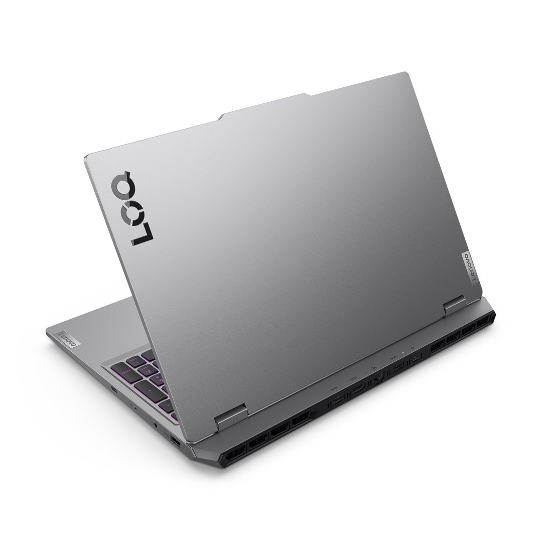 Lenovo LOQ 15IRX10 Laptop, 15.6", Intel Core i5-13450HX, 16GB DDR5-SDRAM, 512GB SSD, NVIDIA GeForce RTX 5050, Grey - Thumbnail 7