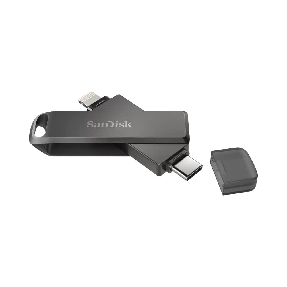 SanDisk iXpand Flash Drive Luxe 64GB USB-C Flash Drive - Thumbnail 2