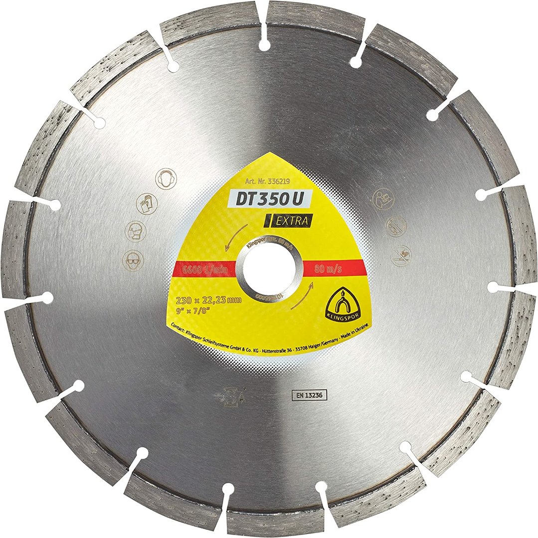 336220 – Disk Diamanti Universal DT 350 U Ø 300×2,8×25,4 mm