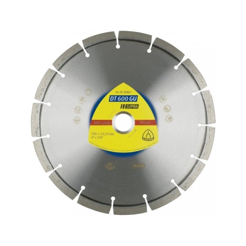 336614 – Disk Diamanti per Granit DT 600 G Ø 115×2,4×22,23