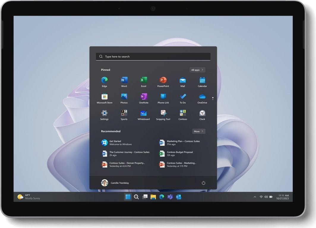 Microsoft Surface GO 4 Laptop, N200, 8GB RAM, 256GB SSD - Thumbnail 2