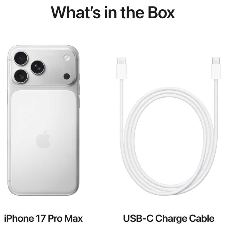 Apple iPhone 17 Pro Max, 2TB, Silver - Thumbnail 2