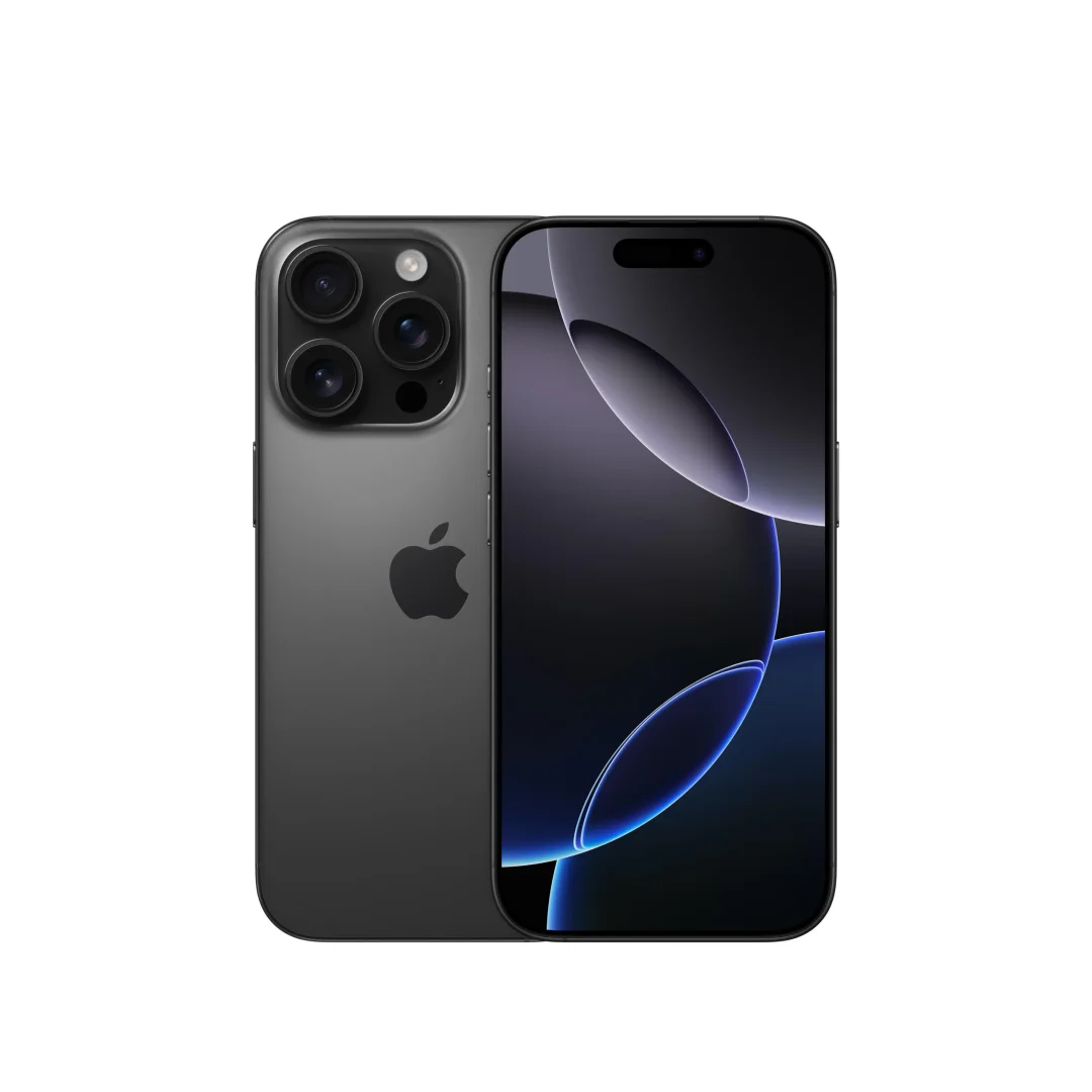 Apple iPhone 16 Pro, Black Titanium, 128GB