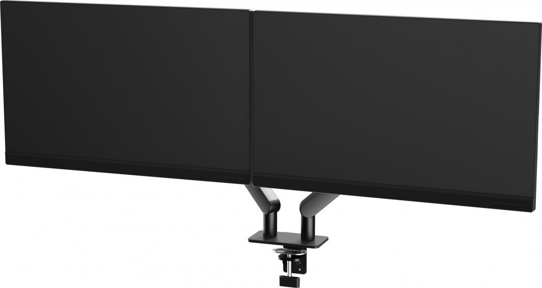 AOC Dual Monitor Desk Mount, For 2 Monitors, 17" - 34" - Thumbnail 10