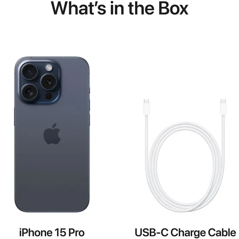 Apple iPhone 15 Pro, 1TB, Blue Titanium - Thumbnail 4