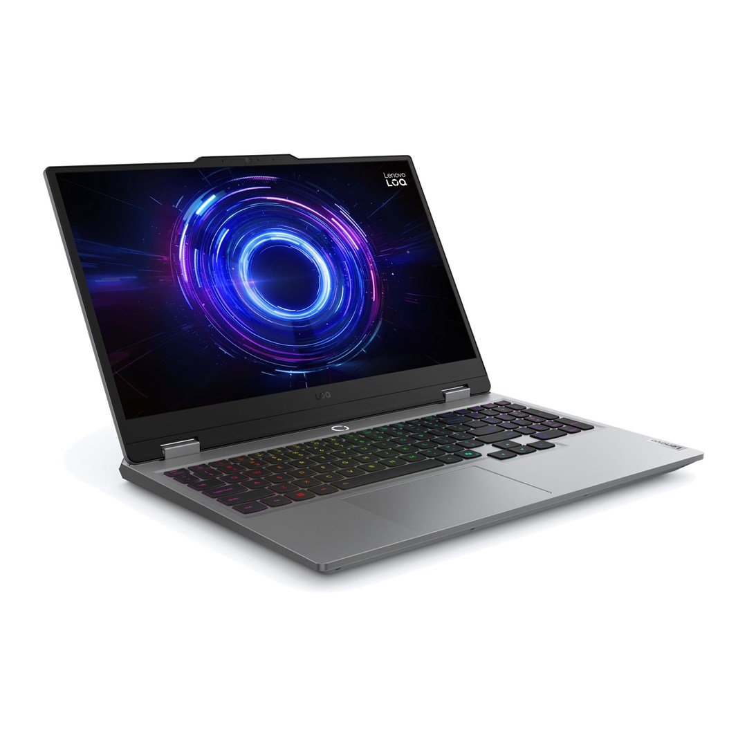 Lenovo LOQ 15IRX10 Laptop, 15.6", Intel i5-13450HX, 32GB DDR5 4800, 1TB SSD, NVIDIA GeForce RTX 5060 8GB, Grey - Thumbnail 3