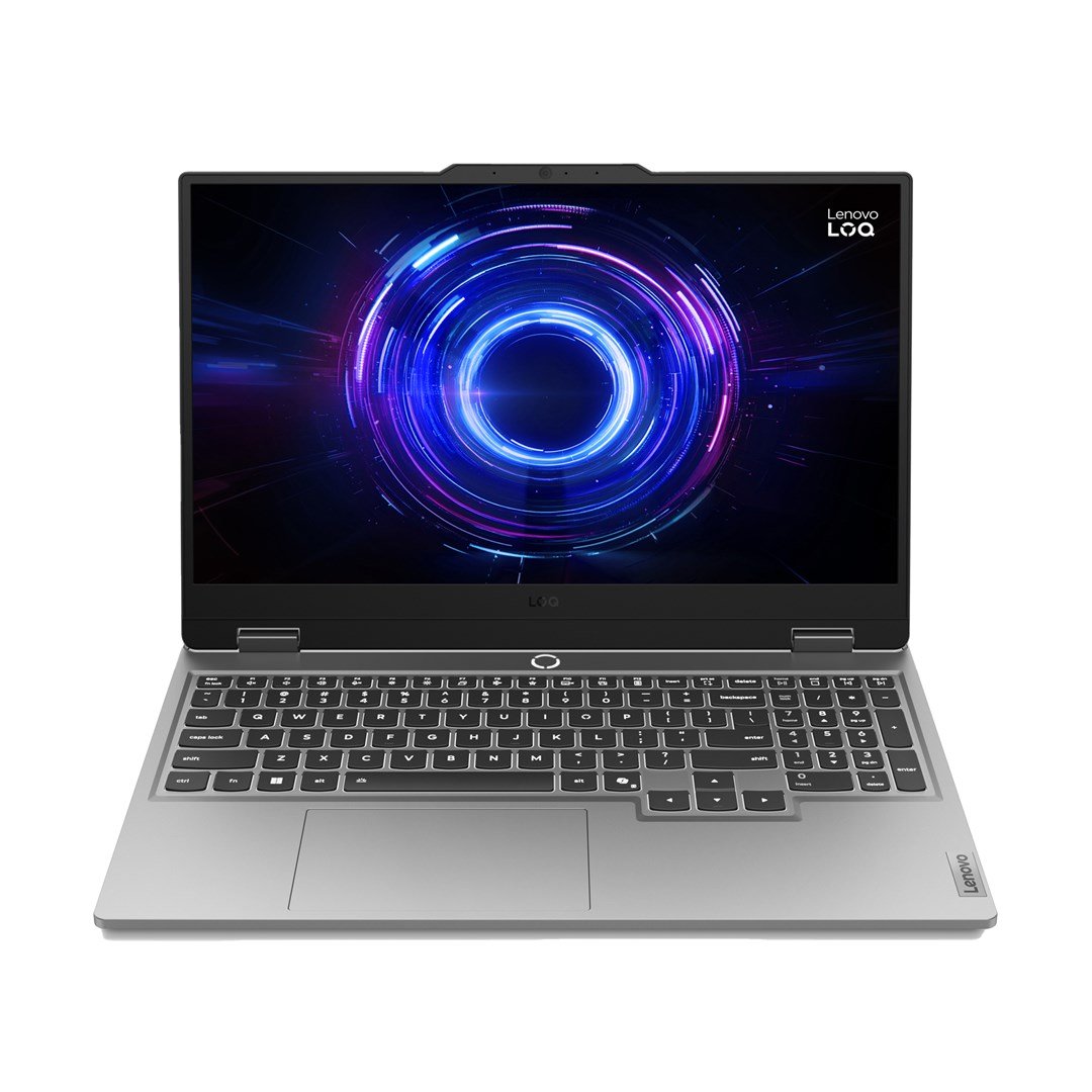 Lenovo LOQ 15IRX10 Laptop, 15.6", Intel Core i5-13450HX, 16GB DDR5-SDRAM, 512GB SSD, NVIDIA GeForce RTX 5050, Grey