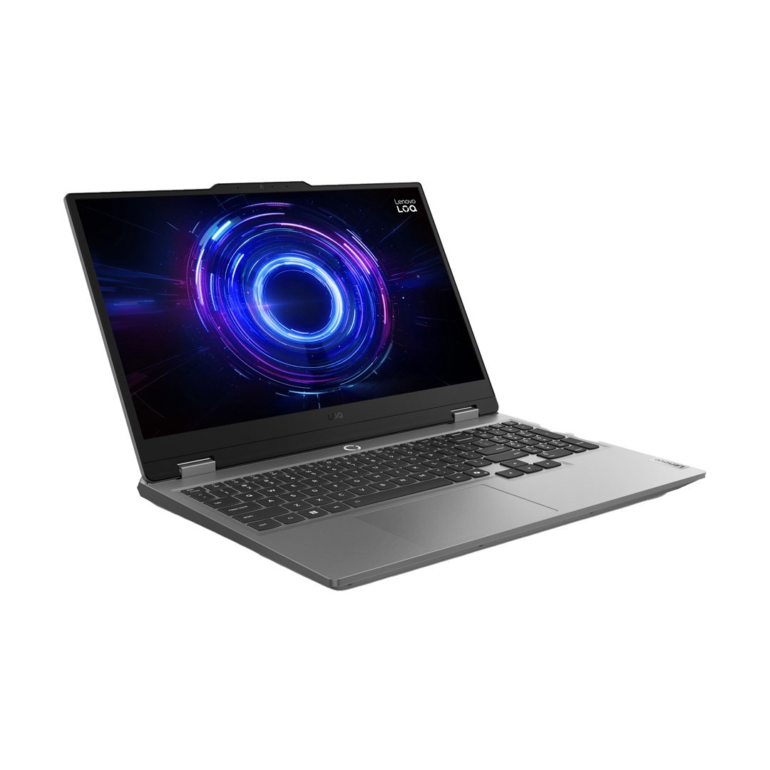 Lenovo LOQ 15IRX10 Laptop, 15.6", Intel Core i5-13450HX, 16GB DDR5-SDRAM, 512GB SSD, NVIDIA GeForce RTX 5050, Grey - Thumbnail 3