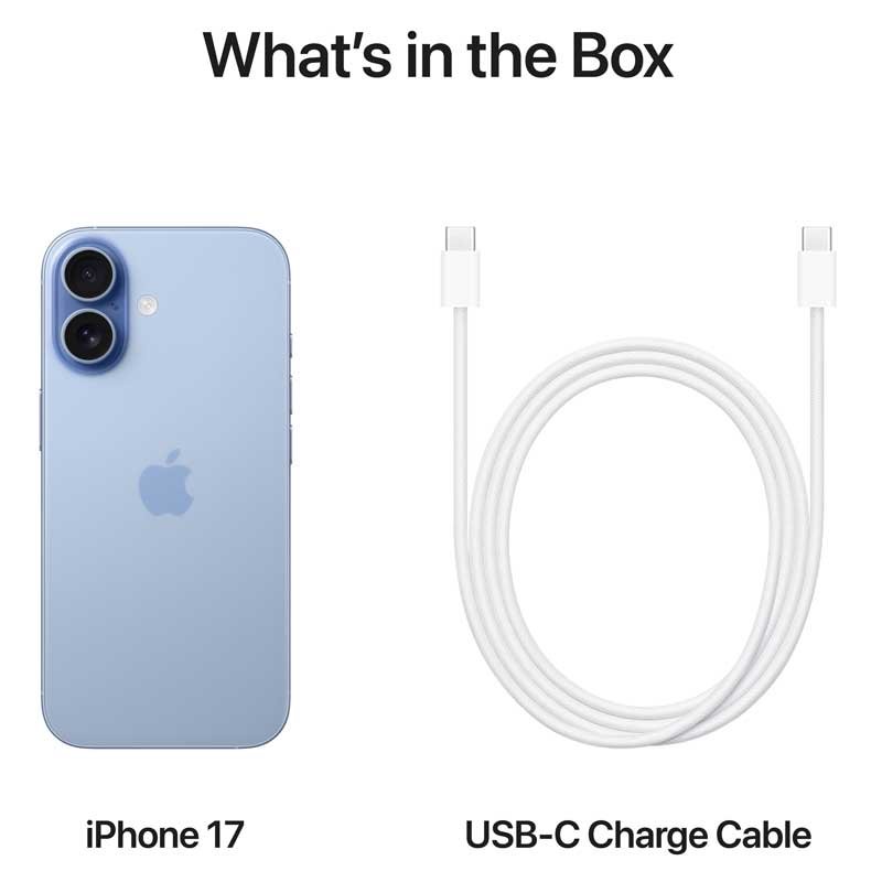 Apple iPhone 17, 512GB, Mist Blue - Thumbnail 2