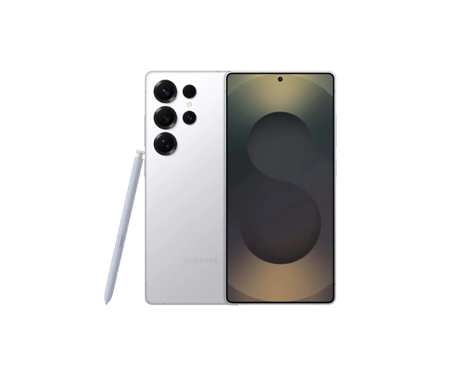 Samsung Galaxy S25 Ultra, 12GB RAM, 256GB Storage, Titanium Whitesilver