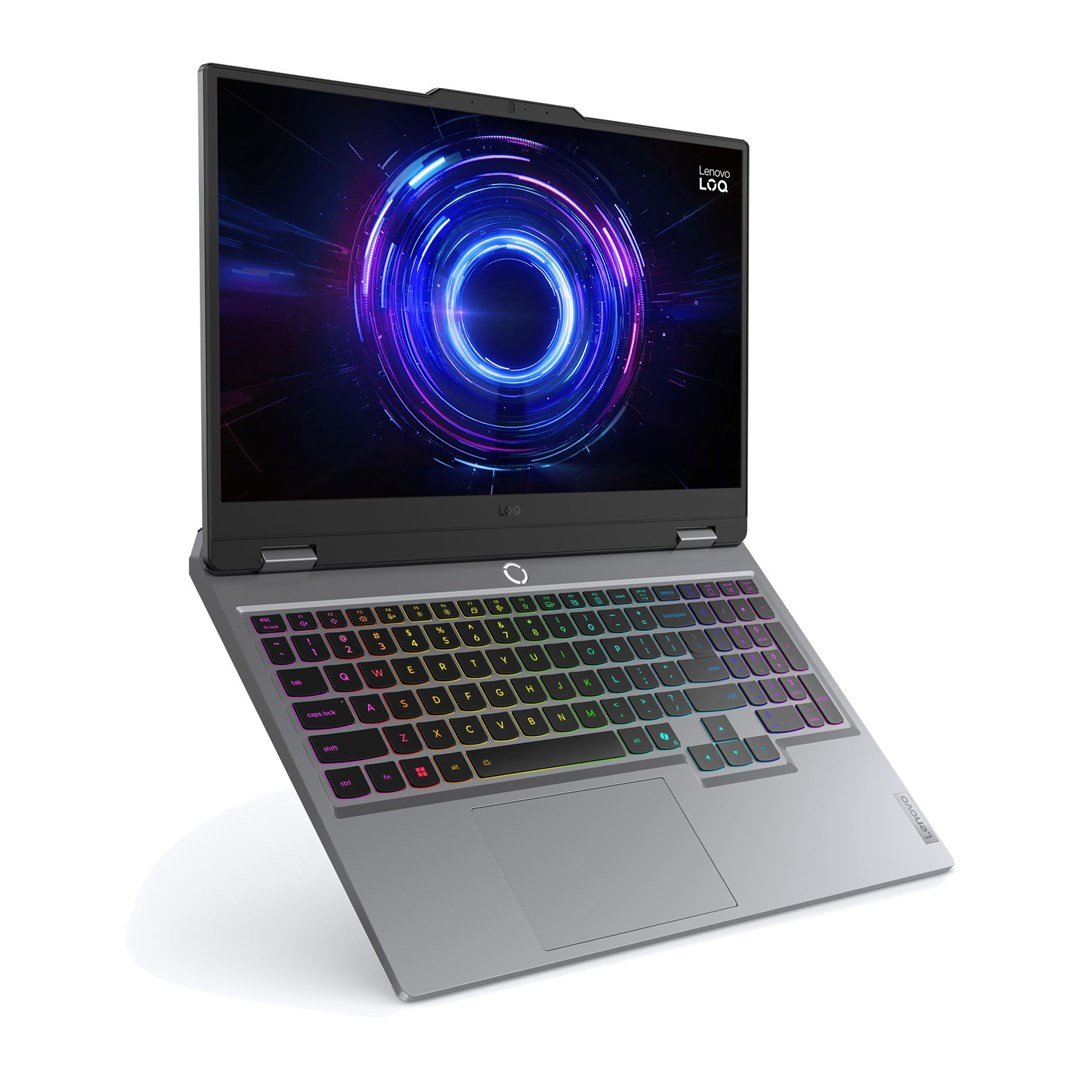 Lenovo LOQ 15IRX10 Laptop, 15.6", Intel i5-13450HX, 32GB DDR5 4800, 1TB SSD, NVIDIA GeForce RTX 5060 8GB, Grey - Thumbnail 6