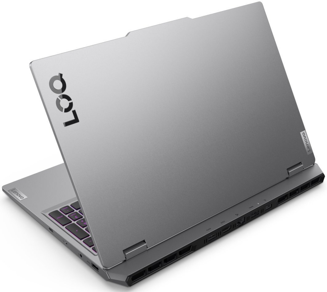 Lenovo LOQ 15IRX10 Laptop, 15.6", Intel Core i5-13450HX, 16GB RAM, 512GB SSD, NVIDIA GeForce RTX 5050, Grey - Thumbnail 3
