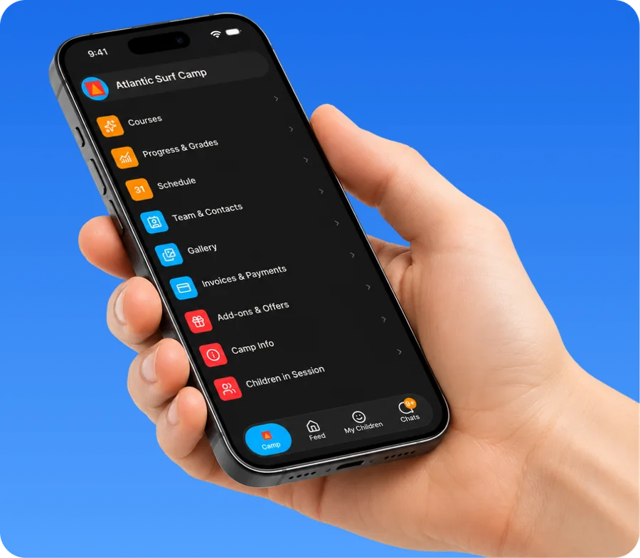 Explorer Mobile app on a phone