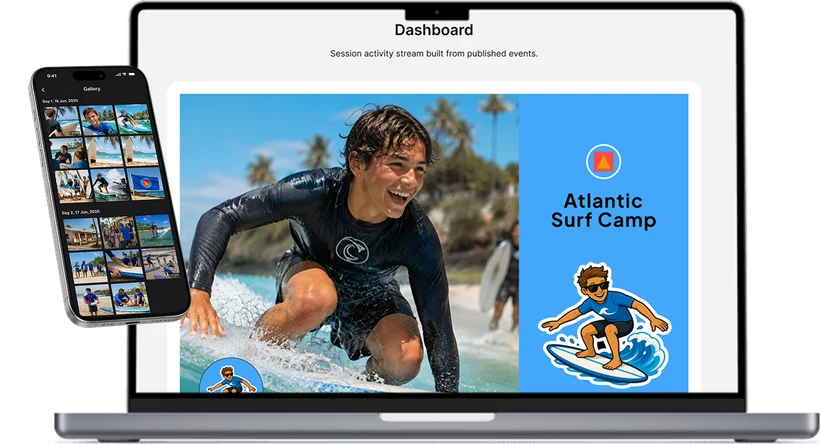 Explorer - the participant app dashboard
