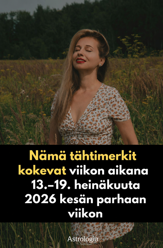 Sternzeichen, Horoskop, Wochenhoroskop, Horoskop Juli 2026, Sternzeichen Juli 2026, beste Woche des Sommers, Waage Horoskop, Steinbock Horoskop, Neumond Krebs Juli 2026, Merkur r&uuml;ckl&auml;ufig Juli 2026, Jupiter im L&ouml;wen, Venus im L&ouml;wen, Astrologie 2026, Gl&uuml;ck Sternzeichen, gl&uuml;ckliche Sternzeichen, Wochenhoroskop 13 bis 19 Juli 2026, Horoskop Liebe, Beruf Horoskop, kosmische Energien, Astrologie Woche, Sternzeichen Gl&uuml;ck, Juli Horoskop, Universum Zeichen, astrologische Vorhersage, Deno Licina
