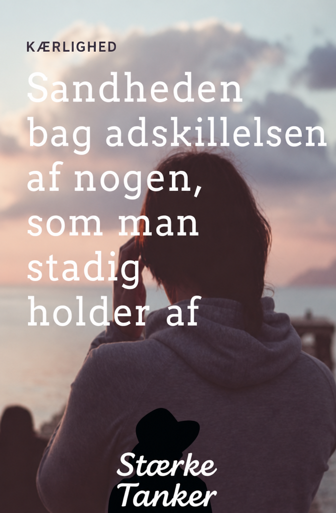 Trennung von jemandem