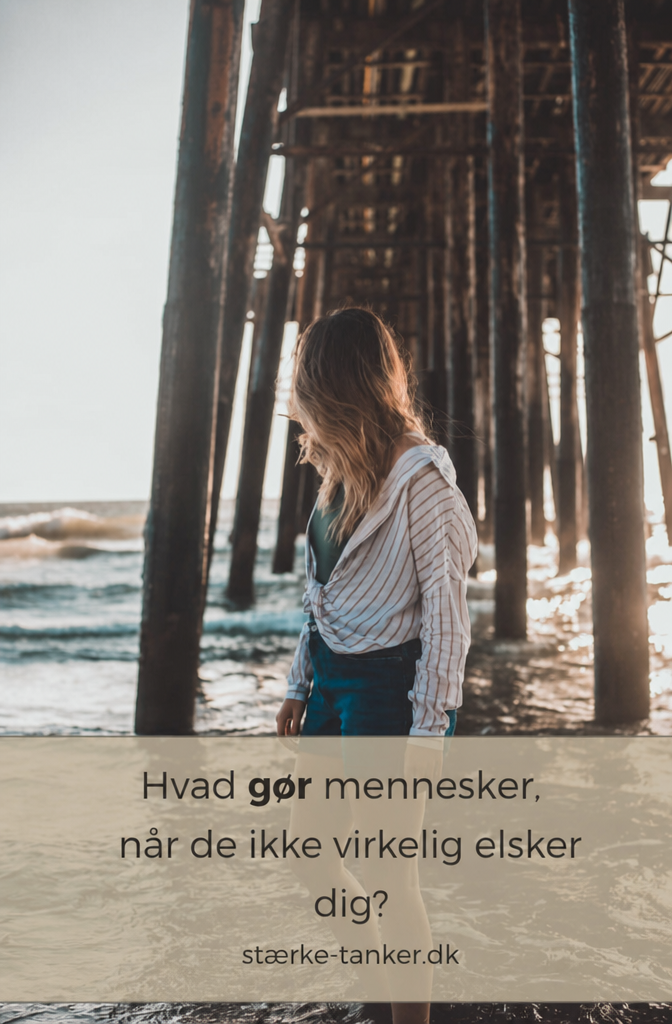 Was Menschen tun, wenn sie dich nicht wirklich lieben