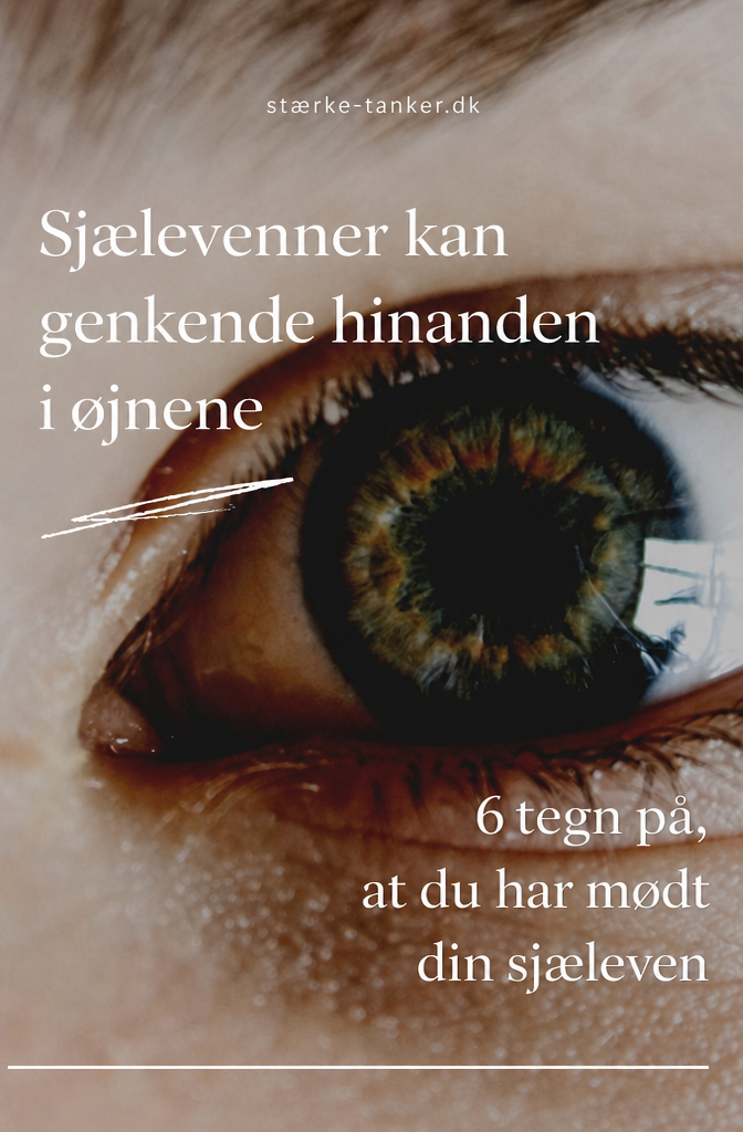 Seelenverwandte erkennen sich an den Augen