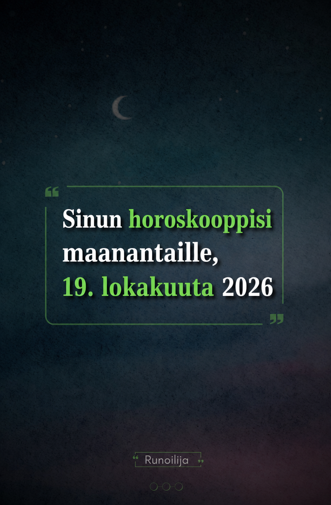 Tageshoroskop 19. Oktober 2026, Horoskop Montag 19. Oktober 2026, Horoskop heute, Tageshoroskop Montag, Horoskop alle Sternzeichen, Liebeshoroskop 19. Oktober 2026, Berufshoroskop 19. Oktober 2026, Finanzhoroskop 19. Oktober 2026, Sternzeichen Horoskop, Astrologie Oktober 2026, Tageshoroskop Liebe, Tageshoroskop Beruf, t&auml;gliches Horoskop, Horoskop f&uuml;r alle 12 Sternzeichen, Montagshoroskop 2026