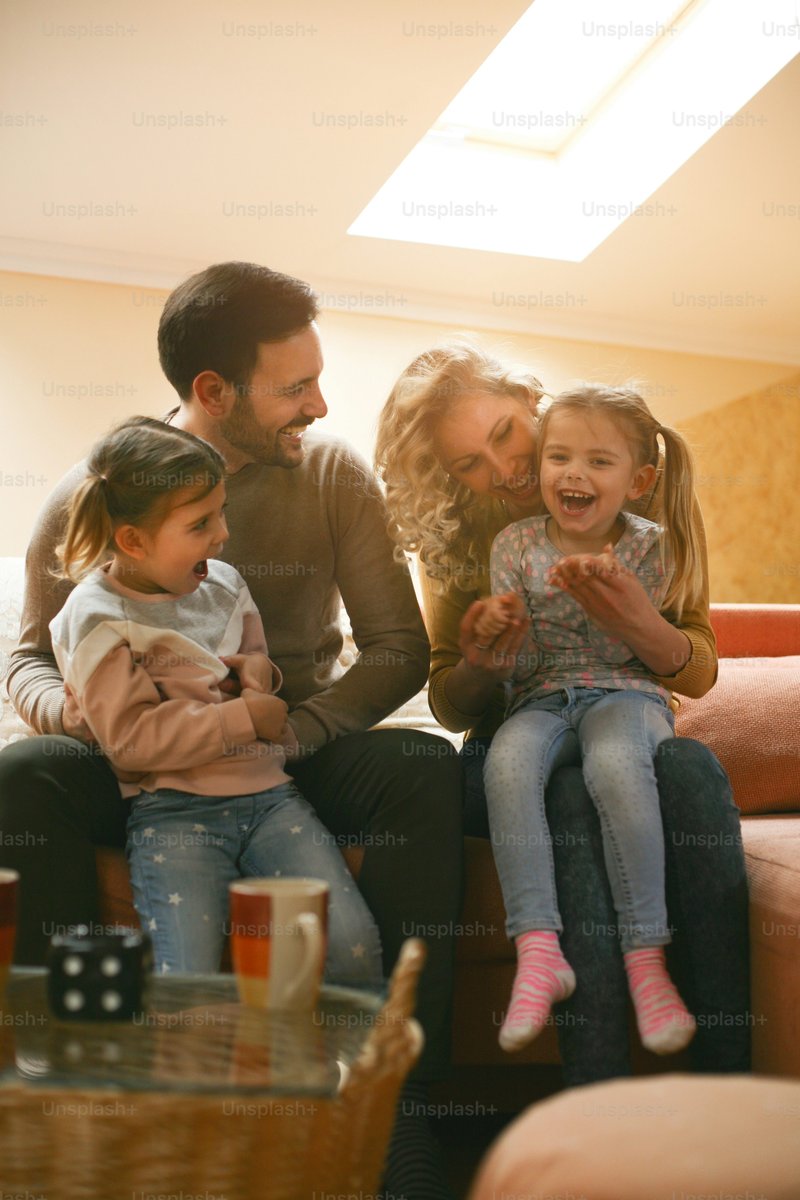 Happy family at home spending time together. photo – Family Image on Unsplash