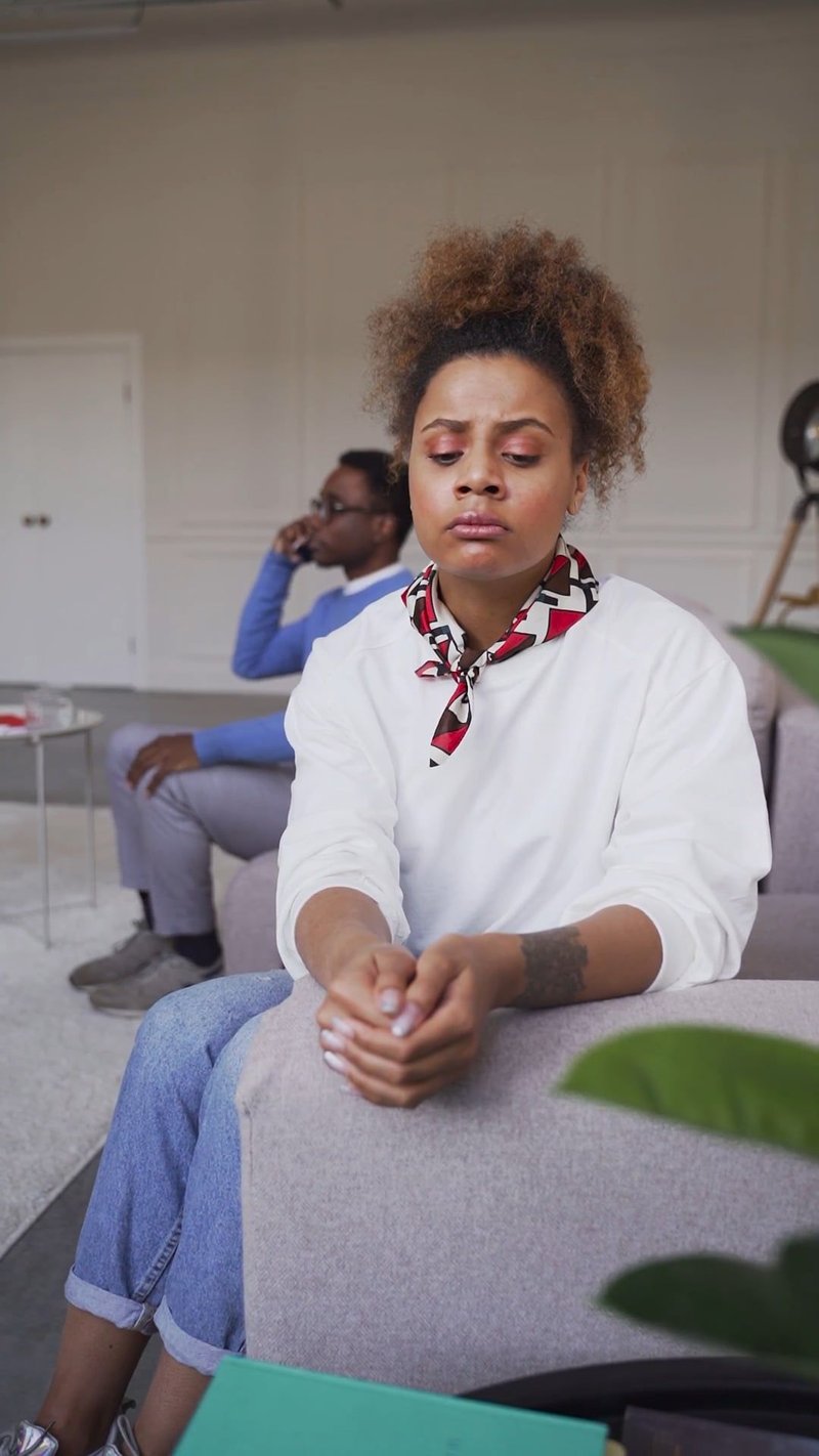 A Couple Having Marital Problems