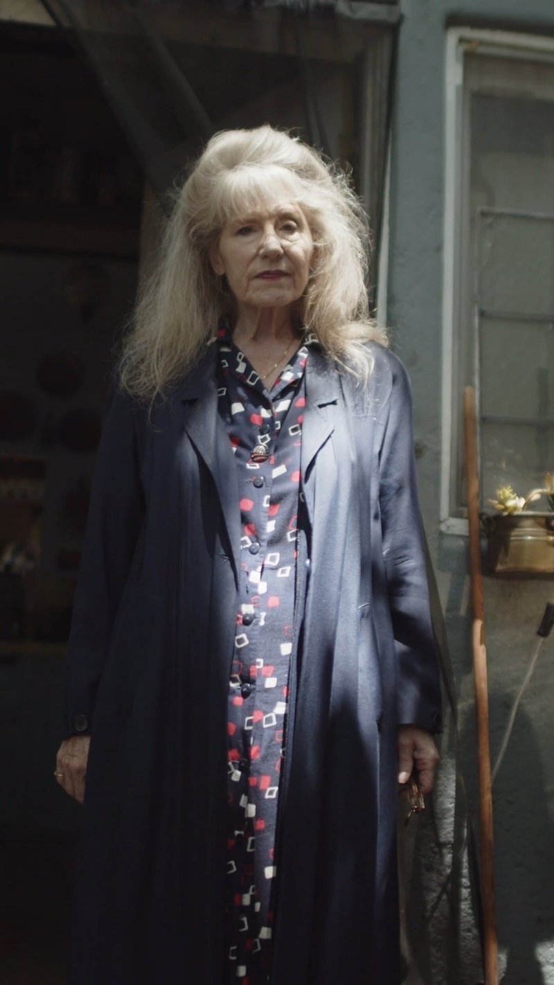 An Elderly Woman Standing by the Door Free Stock Video Footage, Royalty-Free 4K & HD Video Clip
