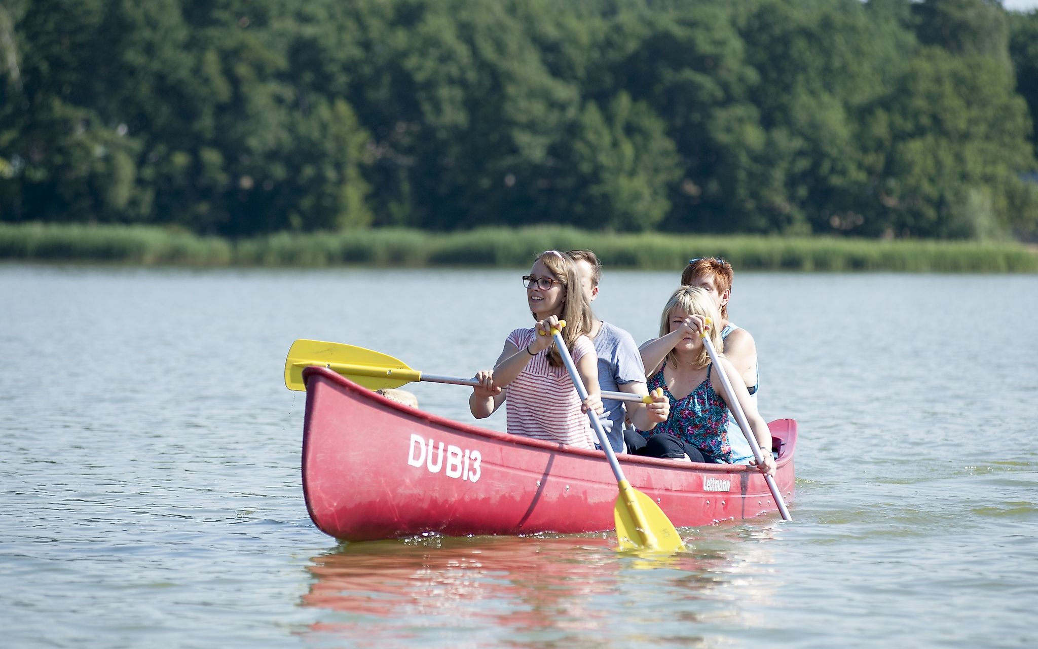 Paddeln auf der Dahme