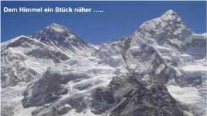 „Dem Himmel ein Stück näher …“ – Trekking durch die Himalaya-Mt.-Everest-Region. Ein eindrucksvoller Expeditionsbericht und traumhafte Bilder von Wolfgang Richter, Zella-Mehlis.