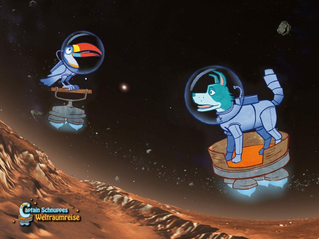 Captain Schnuppe Weltraumreise