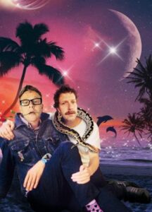 Tiere streicheln Menschen