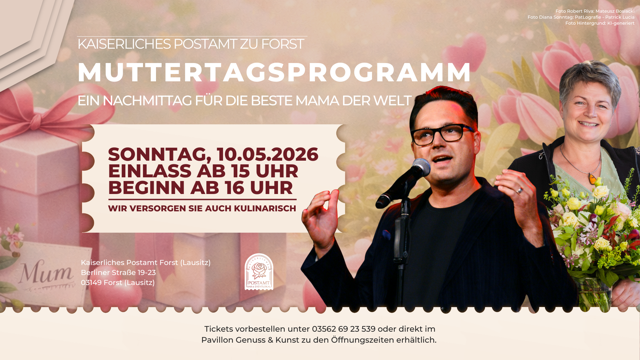 Muttertagsprogramm mit Robert Riva und Diana Sonntag