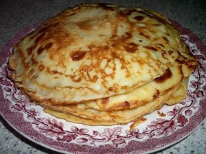 Sorbische/Wendische historische Küche - Plinse backen