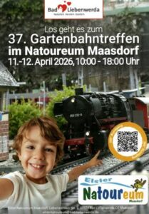 37. Gartenbahntreffen im Elster-Natoureum Maasdorf
