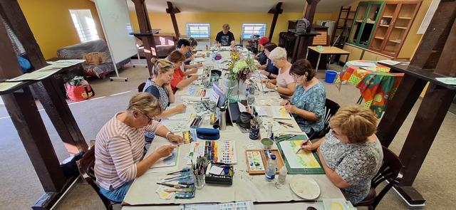 Aquarellmalerei mit Antje Kossmagk | Durchgang I