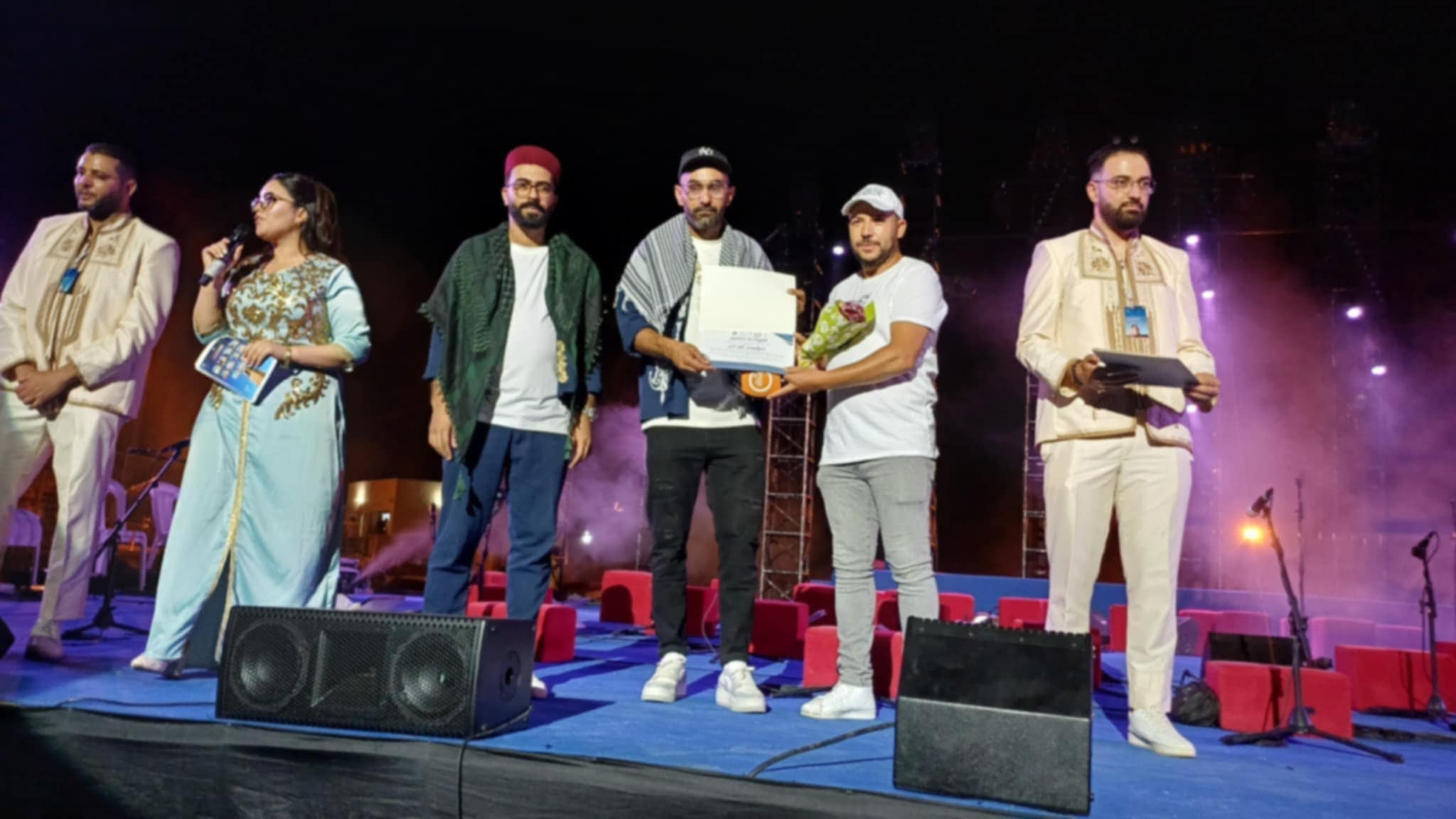 مهرجان القصرين الدولي يكرم راديو  سيليوم أف أم 