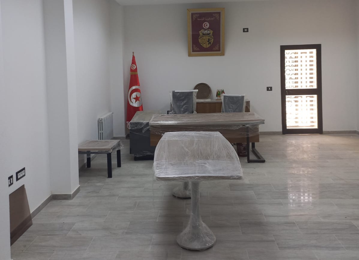 القبول الوقتي لمشروع بناء قصر بلدية تالة