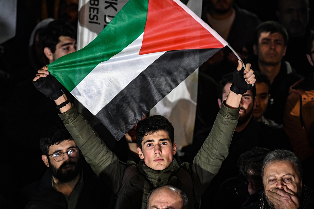احتجاجات فلسطينية على إعلان صفقة القرن